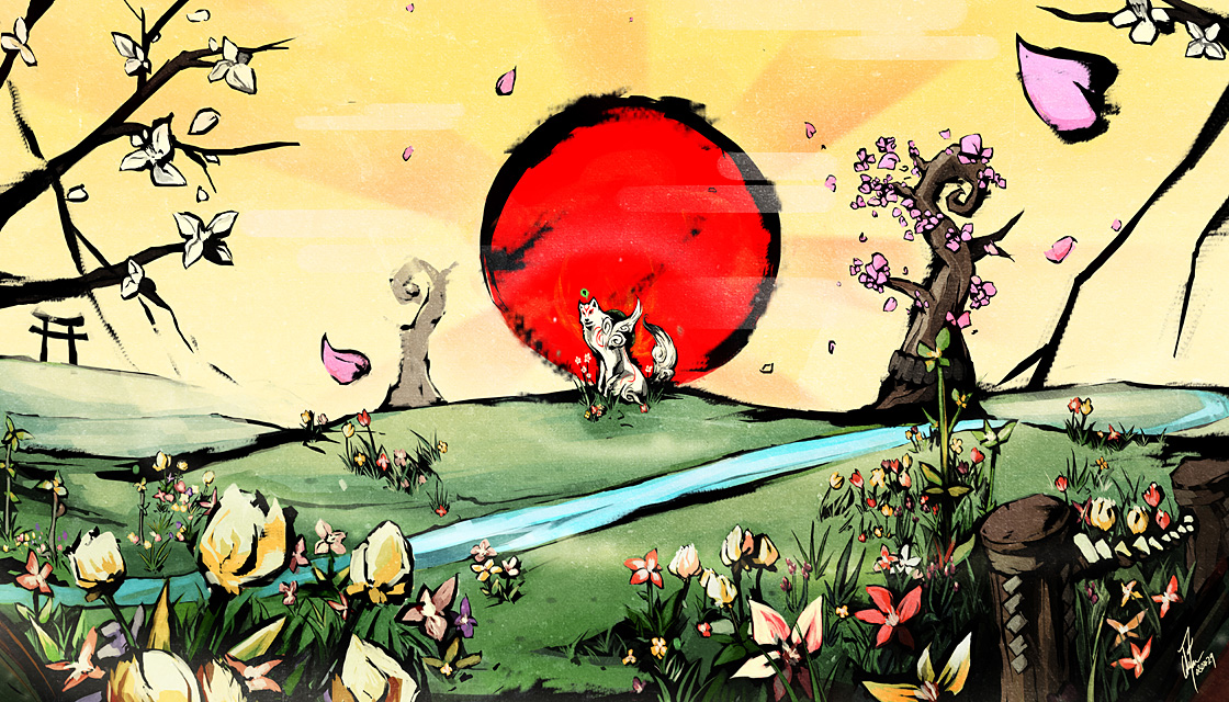 Por trás dos Pixels #27: Okami: o sol e a lua na mitologia japonesa